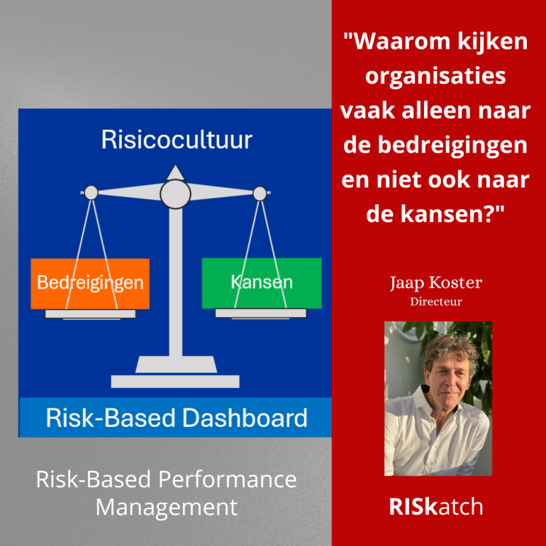 "Waarom kijken organisaties vaak alleen naar de bedreigingen en niet ook naar de kansen?"